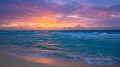 Meer in Sonnenuntergang Seascape Gemälden von Fotos zu Kunst